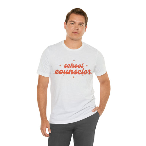 School Counselor Star Tee